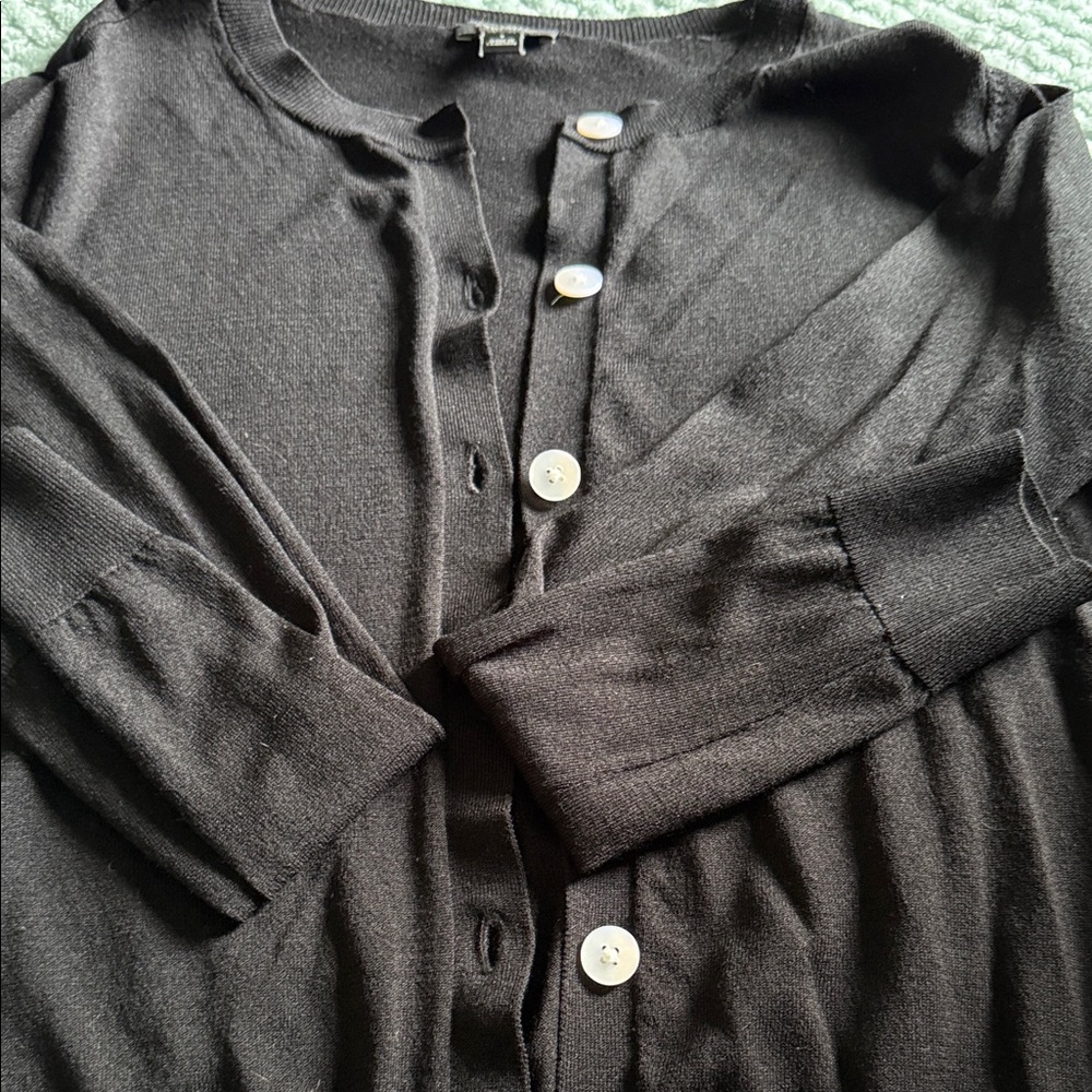 Ann Taylor Factory Dark Brown Knit Sweater